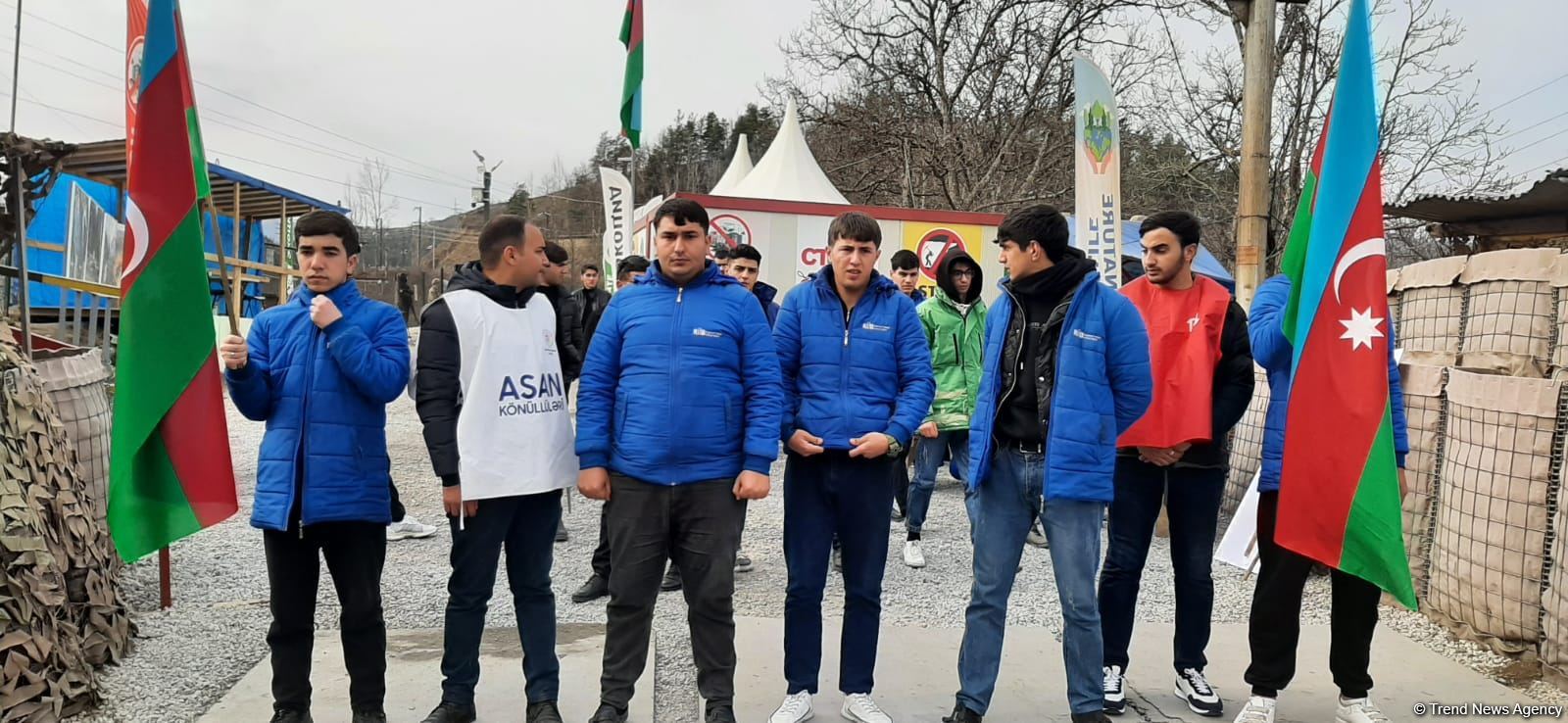 Peaceful protest of Azerbaijani eco-activists continues on Lachin-Khankendi road (PHOTO)