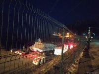 Vehicles of Russian peacekeepers pass freely along Azerbaijan's Lachin-Khankendi road (PHOTO)