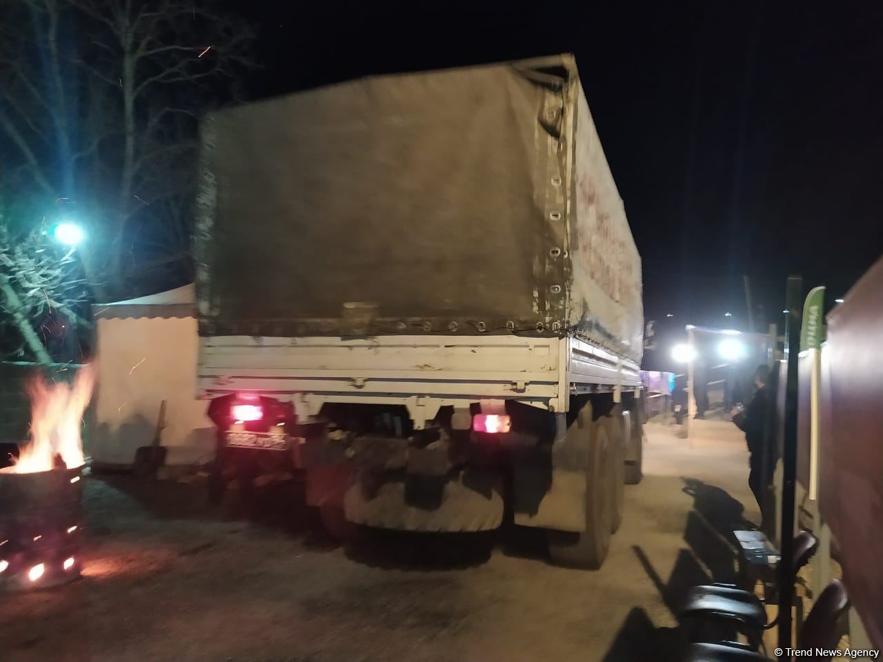 Vehicles of Russian peacekeepers pass freely along Azerbaijan's Lachin-Khankendi road (PHOTO)