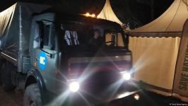 Vehicles of Russian peacekeepers move freely along Azerbaijan's Lachin-Khankendi road (PHOTO)