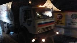 Vehicles of Russian peacekeepers move freely along Azerbaijan's Lachin-Khankendi road (PHOTO)