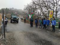More vehicles of Russian peacekeepers move freely along Azerbaijan's Lachin-Khankendi road (PHOTO)