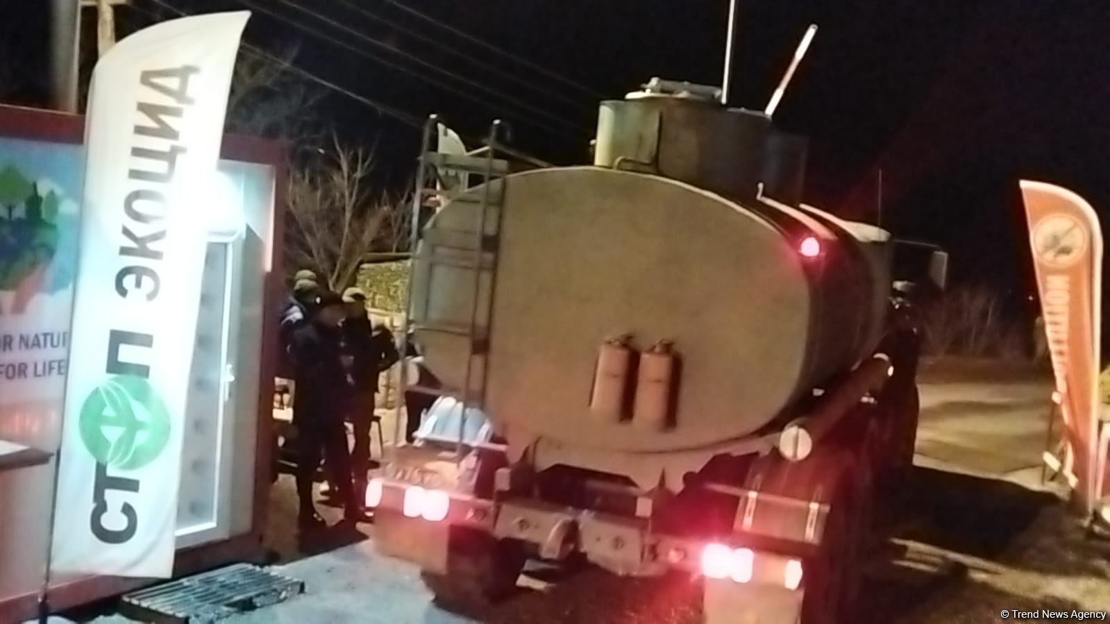 Vehicles of Russian peacekeepers move freely along Azerbaijan's Lachin-Khankendi road (PHOTO)
