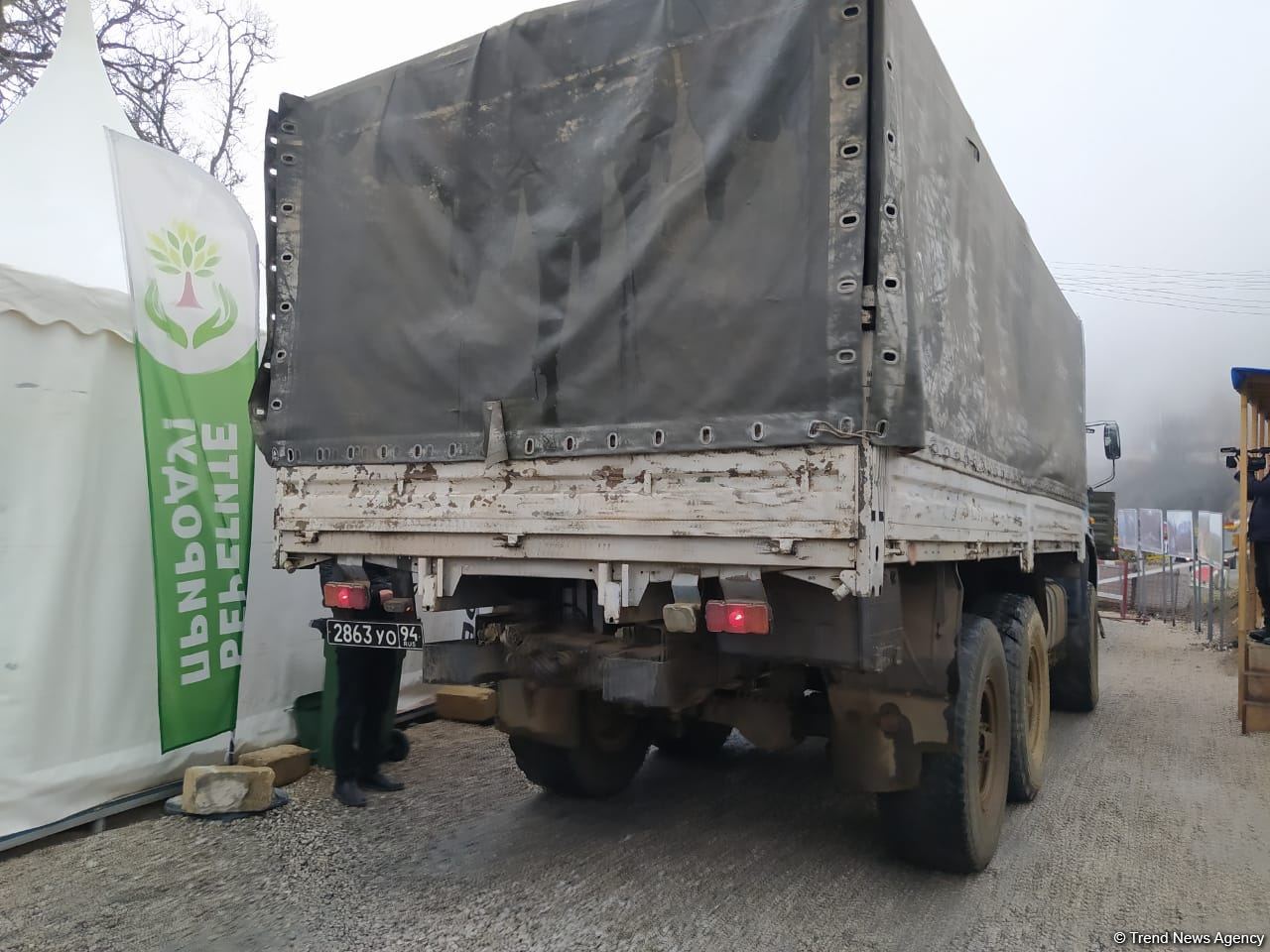 More vehicles of Russian peacekeepers move freely along Azerbaijan's Lachin-Khankendi road (PHOTO)