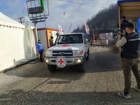 ICRC convoy moves freely along Azerbaijan's Lachin-Khankendi road (PHOTO)