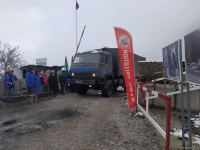 Cars of Russian peacekeepers move freely along Azerbaijan's Lachin-Khankendi road (PHOTO)