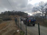Russian peacekeepers' convoy moves freely along Azerbaijani Lachin-Khankendi road (PHOTO)