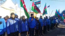 Peaceful protest of Azerbaijani eco-activists continues on Lachin-Khankendi road (PHOTO)