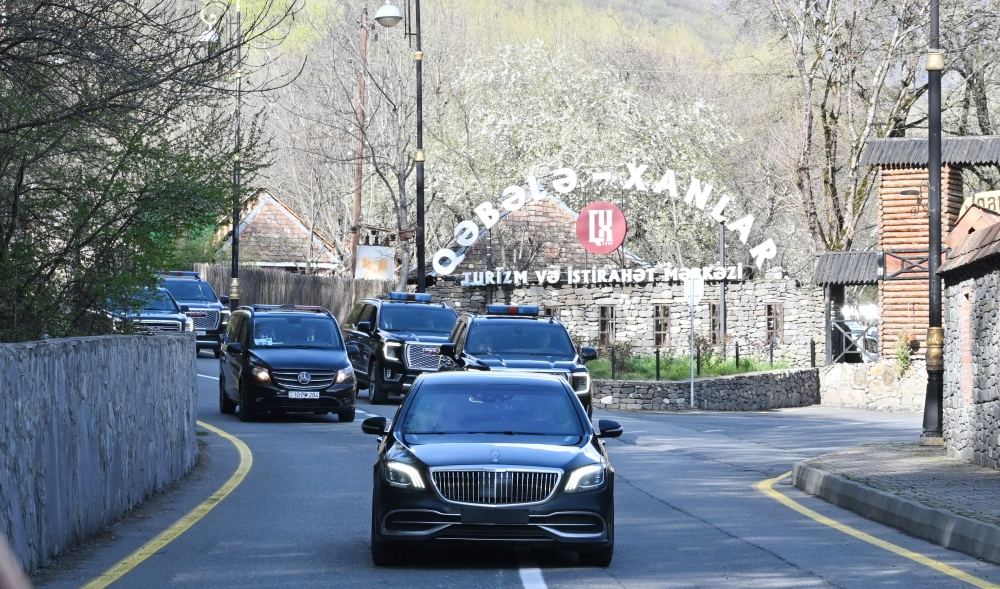 Georgian PM Garibashvili tours city of Gabala (PHOTO/VIDEO)