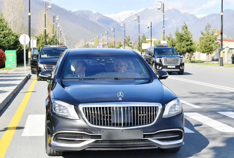 Georgian PM Garibashvili tours city of Gabala (PHOTO/VIDEO)