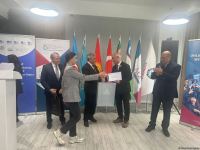 TURKSOY meeting participants awarded with certificates (PHOTO)