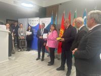 TURKSOY meeting participants awarded with certificates (PHOTO)