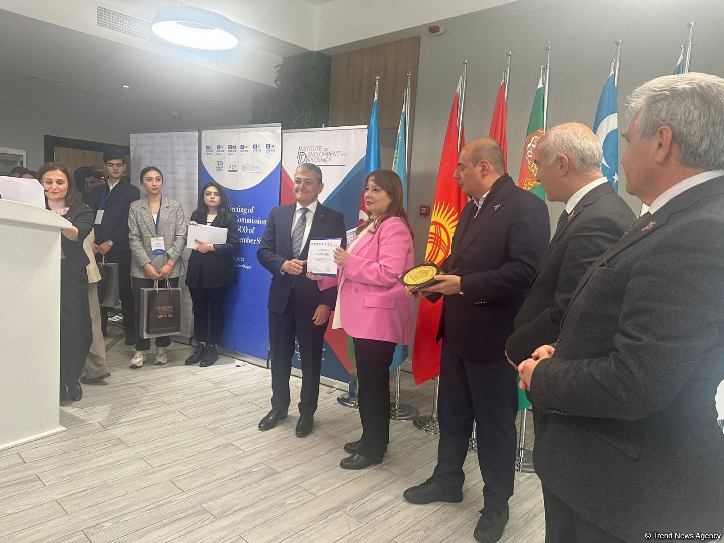 TURKSOY meeting participants awarded with certificates (PHOTO)