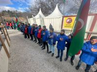 Peaceful protest of Azerbaijani eco-activists continues on Lachin-Khankendi road (PHOTO)