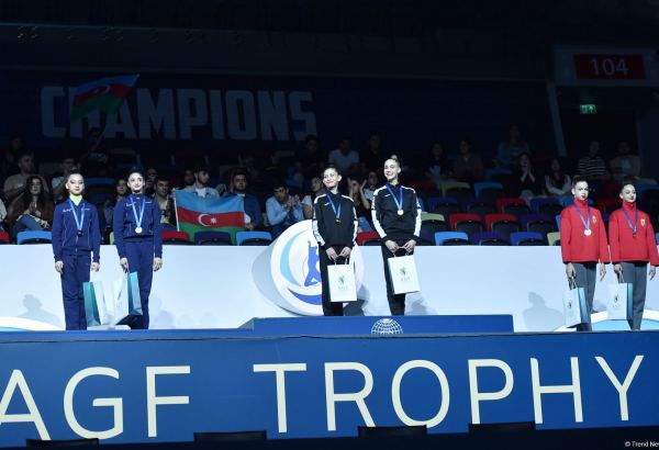 Baku hosts awarding ceremony for AGF Trophy International Tournament: Azerbaijan takes second place in team standings among juniors (PHOTO)