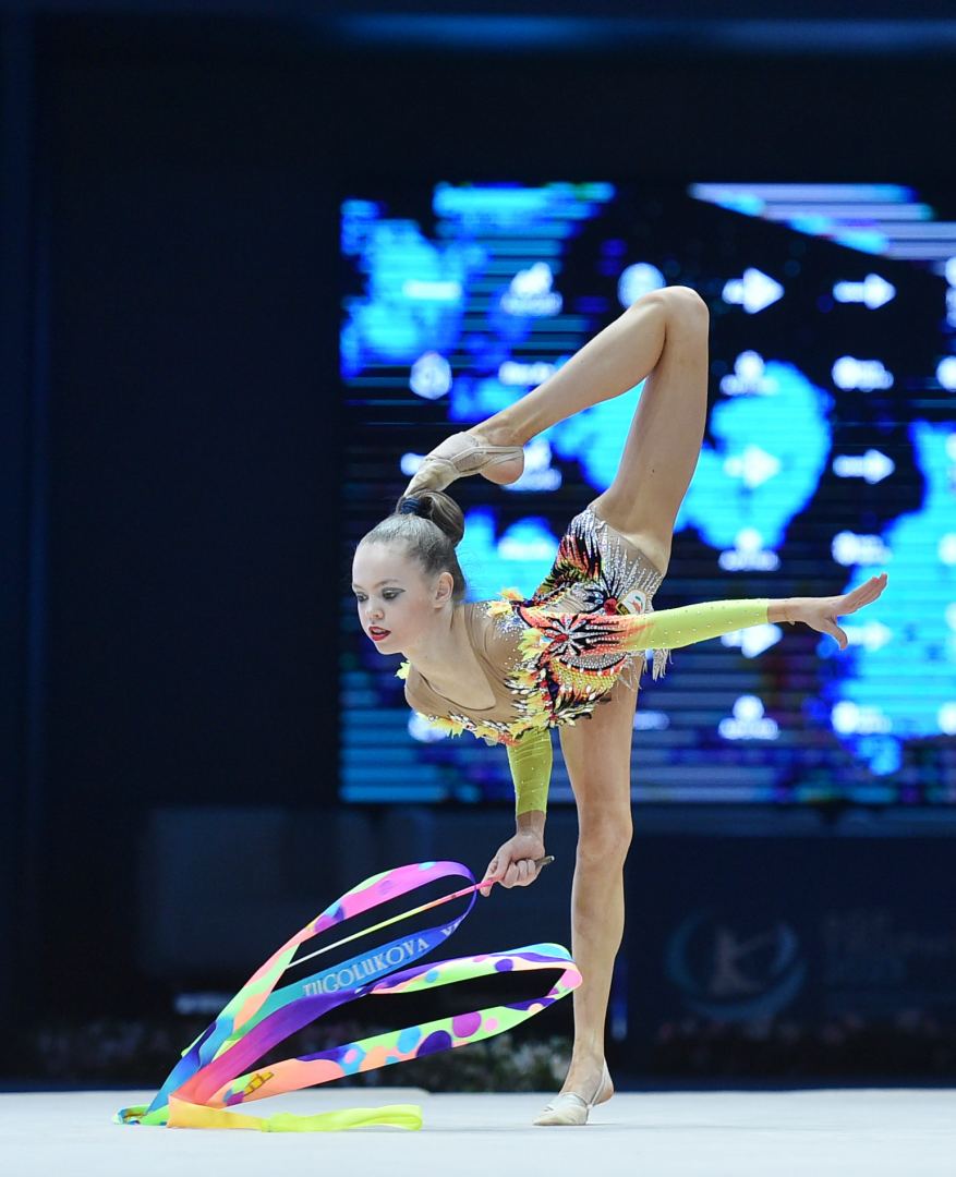 Second day of AGF Trophy International Tournament in Rhythmic Gymnastics kicks off in Baku (PHOTO)