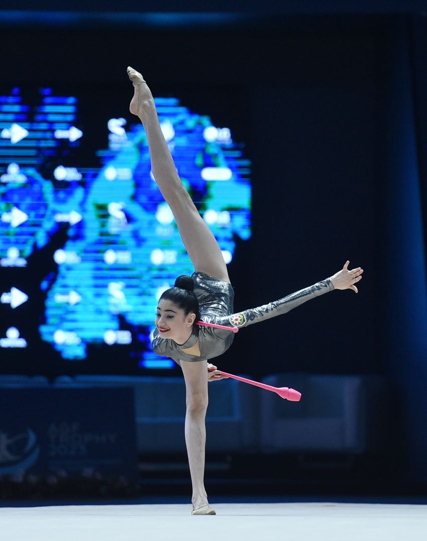 Second day of AGF Trophy International Tournament in Rhythmic Gymnastics kicks off in Baku (PHOTO)
