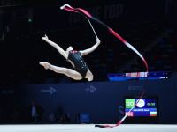 Second day of AGF Trophy International Tournament in Rhythmic Gymnastics kicks off in Baku (PHOTO)