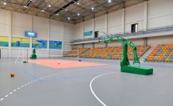 President Ilham Aliyev, First Lady Mehriban Aliyeva attend inauguration of Neftchala Olympic Sports Complex (PHOTO/VIDEO)