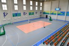 President Ilham Aliyev, First Lady Mehriban Aliyeva attend inauguration of Neftchala Olympic Sports Complex (PHOTO/VIDEO)