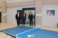 President Ilham Aliyev, First Lady Mehriban Aliyeva attend inauguration of Neftchala Olympic Sports Complex (PHOTO/VIDEO)