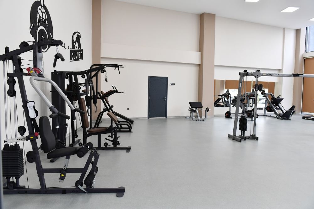 President Ilham Aliyev, First Lady Mehriban Aliyeva attend inauguration of Neftchala Olympic Sports Complex (PHOTO/VIDEO)
