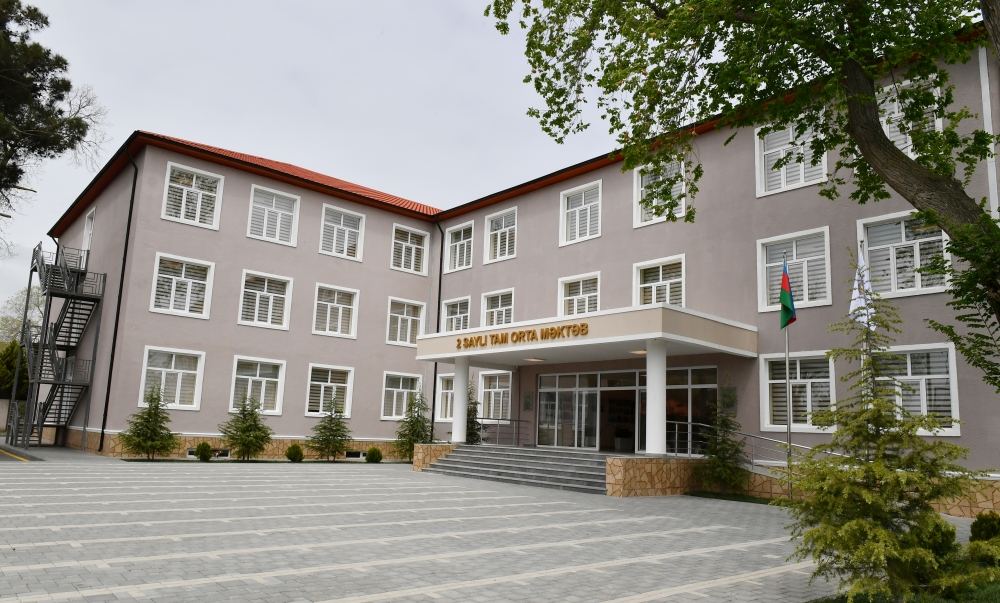 President Ilham Aliyev, First Lady Mehriban Aliyeva attend inauguration of newly-built school in Neftchala district (PHOTO/VIDEO)