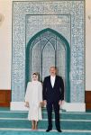 President Ilham Aliyev, First Lady Mehriban Aliyeva attend opening of Juma Mosque in Narimanov district (PHOTO)