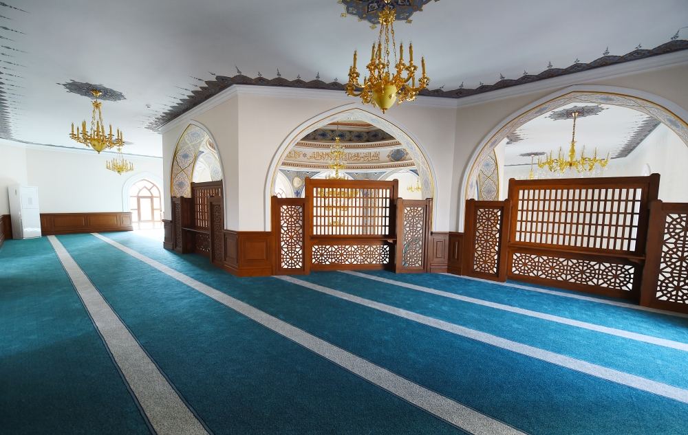 President Ilham Aliyev, First Lady Mehriban Aliyeva attend opening of Juma Mosque in Narimanov district (PHOTO)