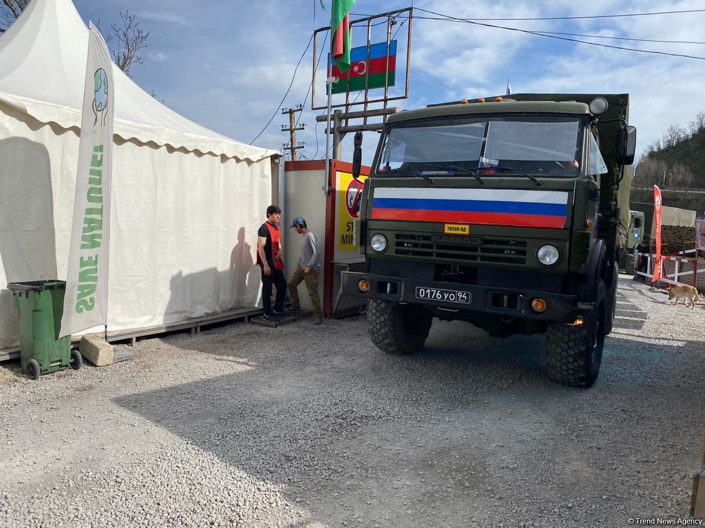 ICRC convoy moves freely along Azerbaijan's Lachin-Khankendi road (PHOTO)