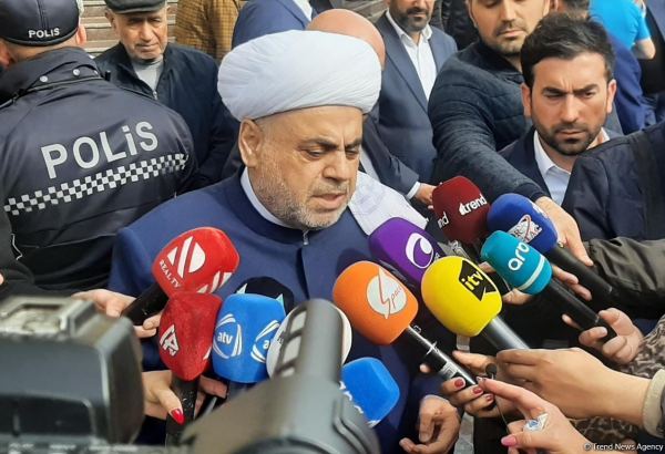 Chairman of Caucasian Muslims Office slams statements of Armenian Catholicos