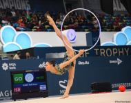 Best moments of first day of FIG World Cup in Rhythmic Gymnastics in Baku