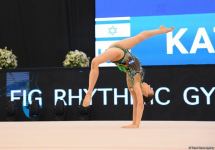 Best moments of first day of FIG World Cup in Rhythmic Gymnastics in Baku