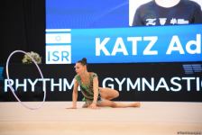 Best moments of first day of FIG World Cup in Rhythmic Gymnastics in Baku