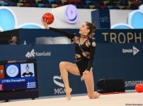 Best moments of first day of FIG World Cup in Rhythmic Gymnastics in Baku