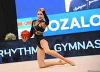 Best moments of first day of FIG World Cup in Rhythmic Gymnastics in Baku