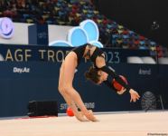 Best moments of first day of FIG World Cup in Rhythmic Gymnastics in Baku