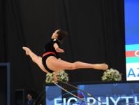 Best moments of first day of FIG World Cup in Rhythmic Gymnastics in Baku