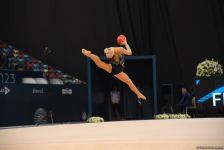 Best moments of first day of FIG World Cup in Rhythmic Gymnastics in Baku