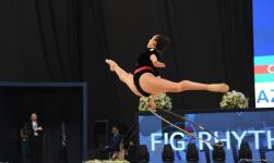 First day of FIG World Cup competitions in Rhythmic Gymnastics kicks off in Baku (PHOTO)