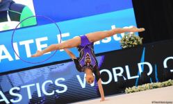 First day of FIG World Cup competitions in Rhythmic Gymnastics kicks off in Baku (PHOTO)