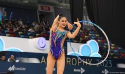 First day of FIG World Cup competitions in Rhythmic Gymnastics kicks off in Baku (PHOTO)