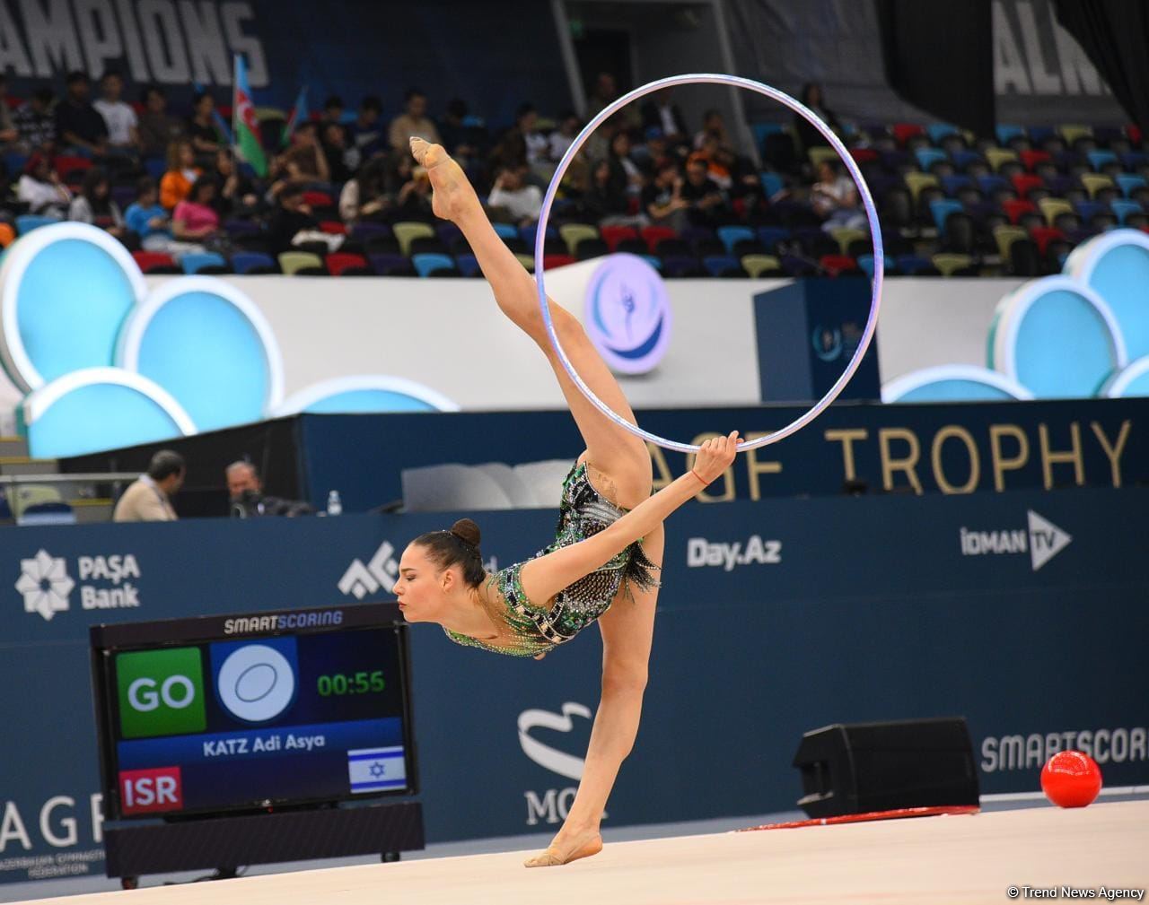 Best moments of first day of FIG World Cup in Rhythmic Gymnastics in Baku