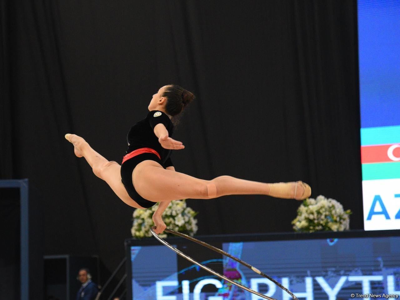 Best moments of first day of FIG World Cup in Rhythmic Gymnastics in Baku