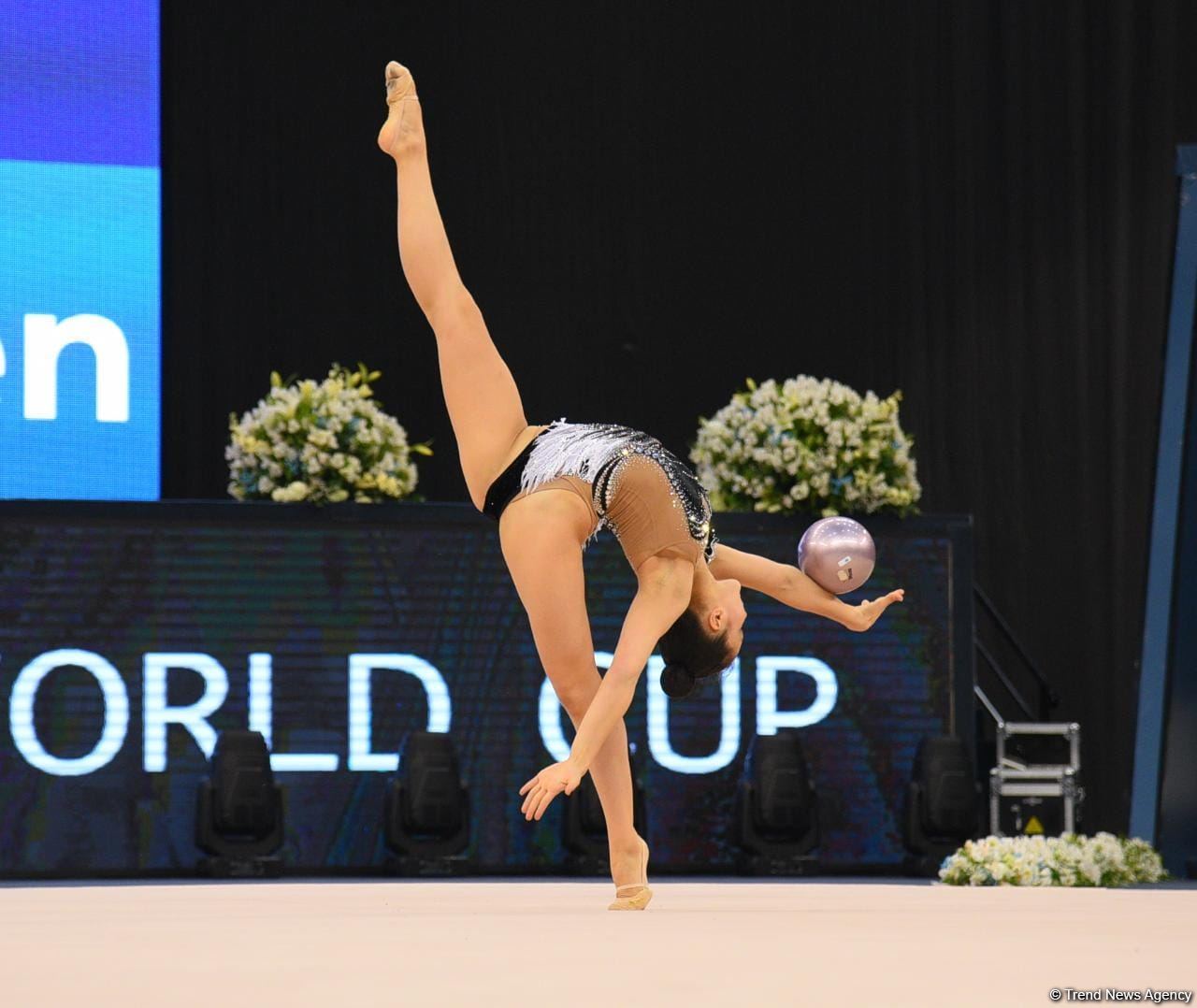 Best moments of first day of FIG World Cup in Rhythmic Gymnastics in Baku