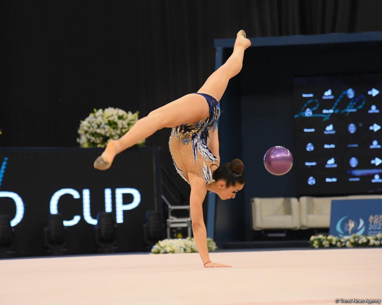 Best moments of first day of FIG World Cup in Rhythmic Gymnastics in Baku