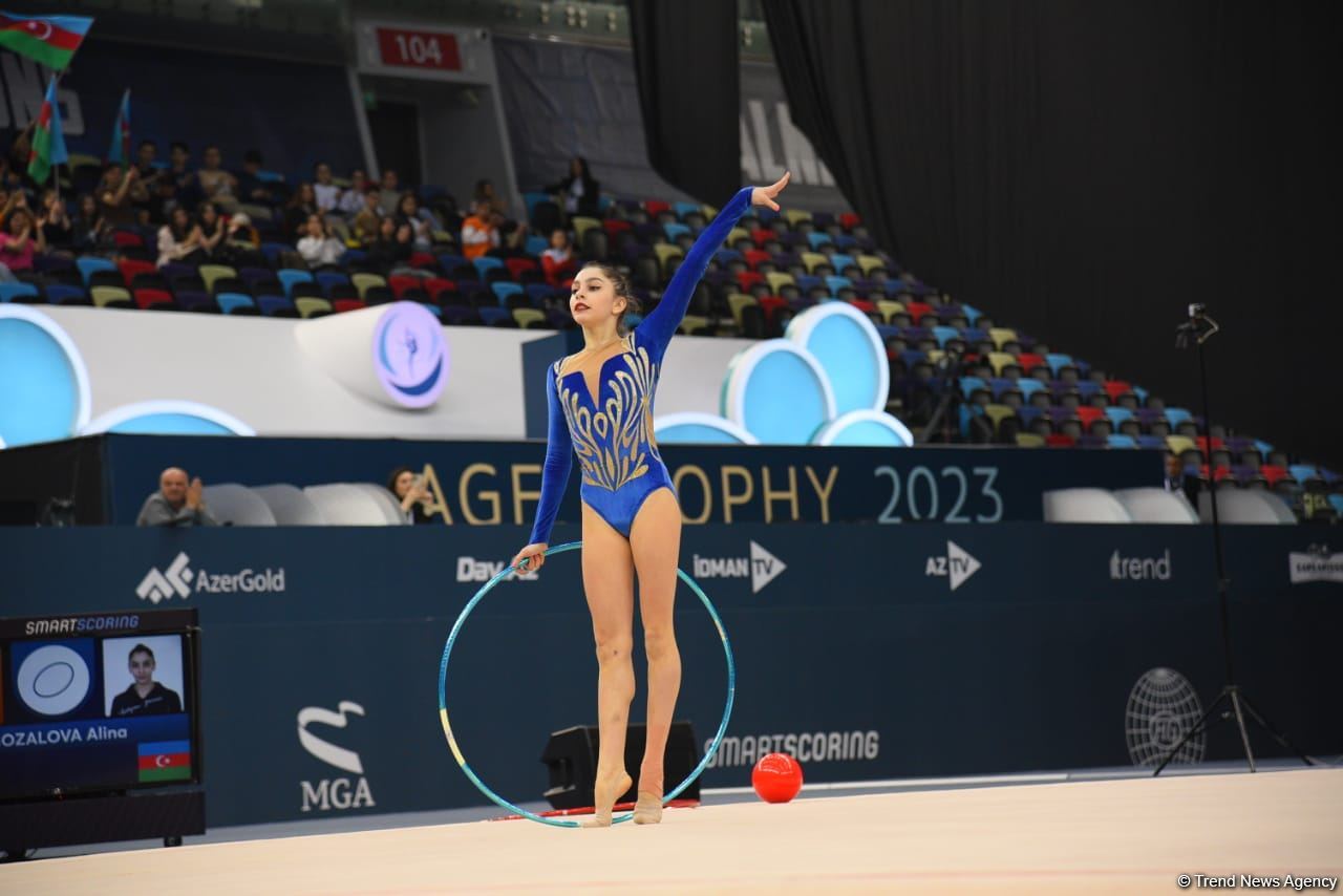 First day of FIG World Cup competitions in Rhythmic Gymnastics kicks off in Baku (PHOTO)