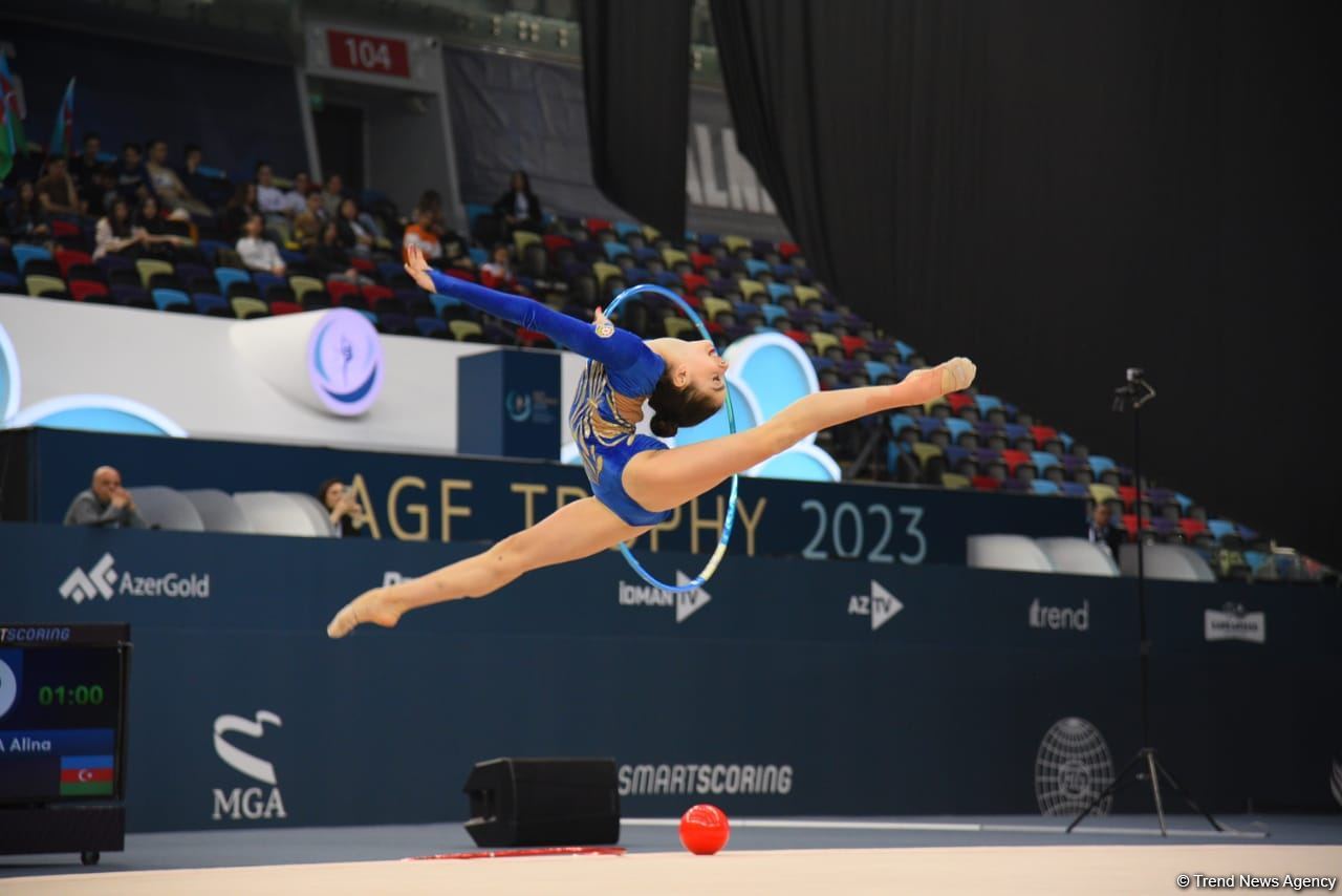 First day of FIG World Cup competitions in Rhythmic Gymnastics kicks off in Baku (PHOTO)
