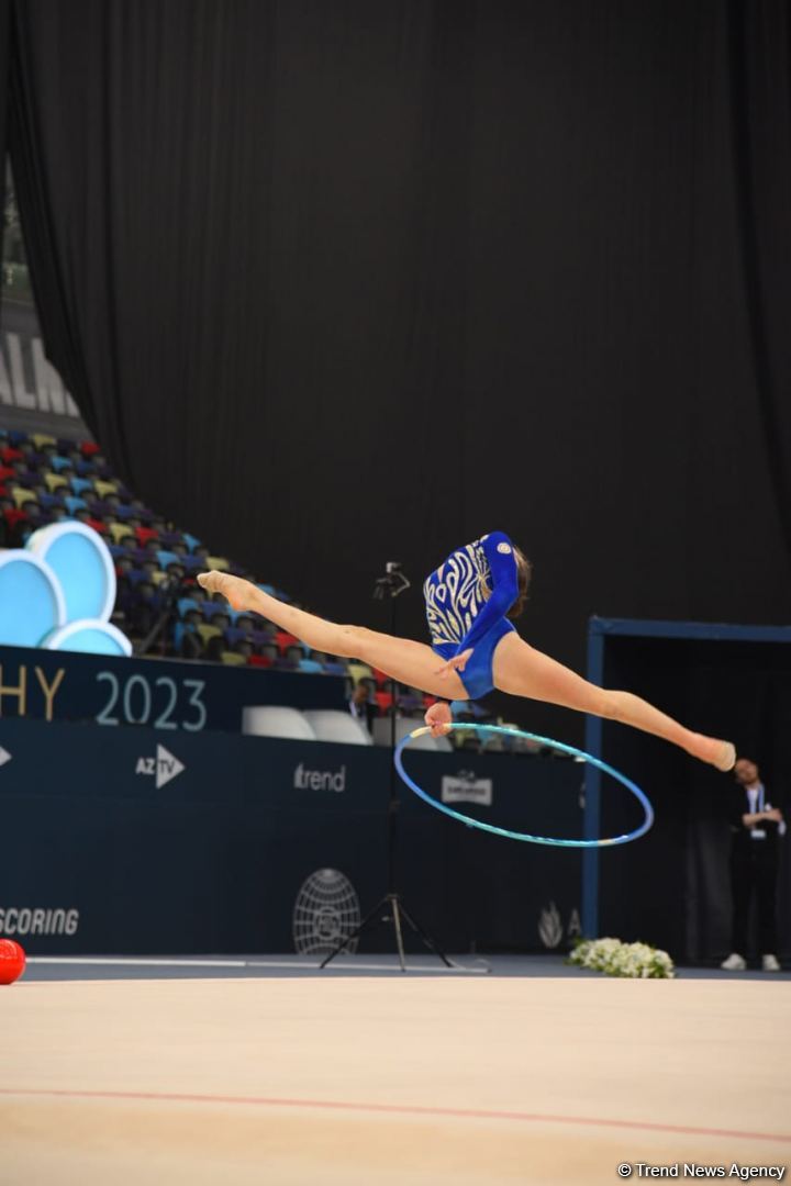 First day of FIG World Cup competitions in Rhythmic Gymnastics kicks off in Baku (PHOTO)
