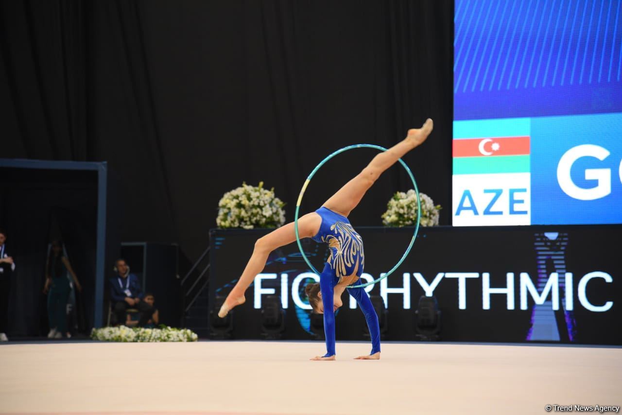 First day of FIG World Cup competitions in Rhythmic Gymnastics kicks off in Baku (PHOTO)